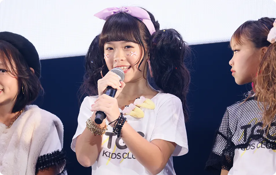 TGC KIDS CLUBランウェイモデル体験会。